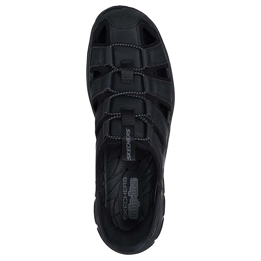 Skechers สเก็ตเชอร์ส รองเท้าลำลองผู้ชาย Men Slip-Ins USA Revolted SS Casual Shoes - 205182-BBK (latest) — صورة 5