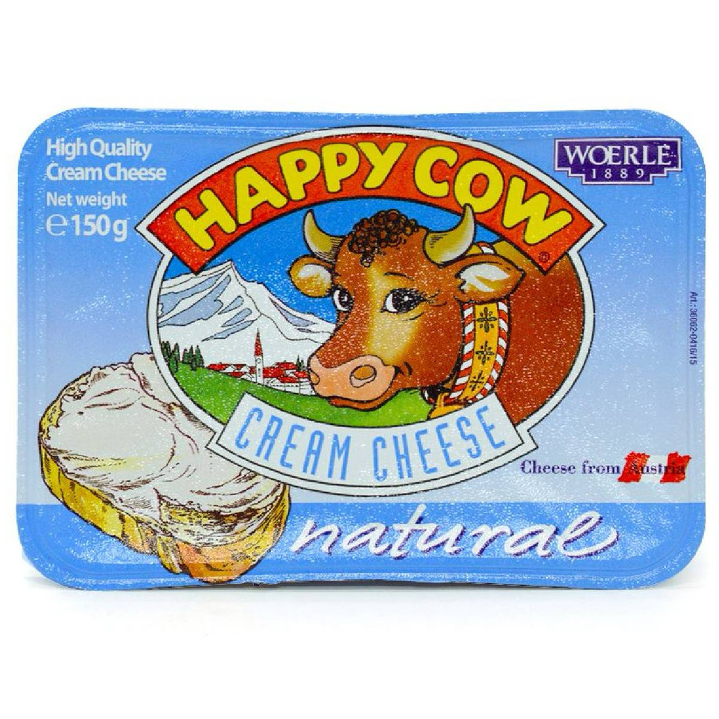 Happy Cow ครีมชีสรสธรรมชาติ ตราแฮปปี้คาว 150G