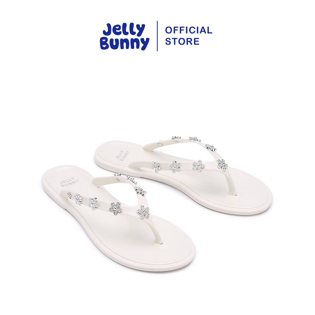JELLY BUNNY รองเท้าแตะหูคีบ ELENA WILLA ELISA รุ่น B26FSWA140 IVORY