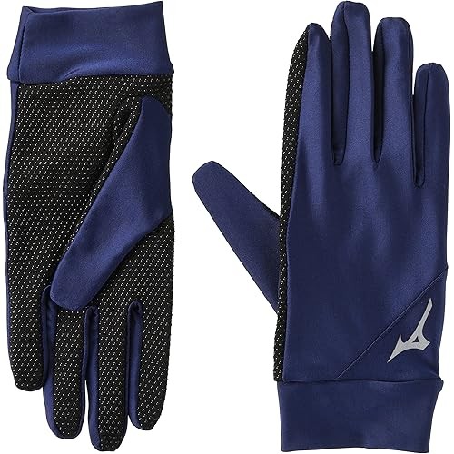 Mizuno P2JY2505 Soccer Wear Field Gloves Dress Navy M