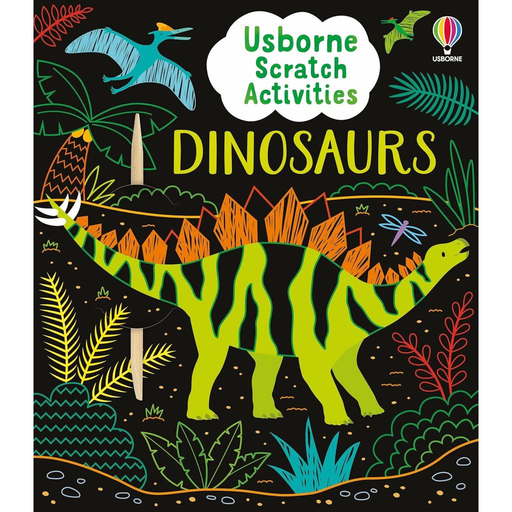 หนังสืออังกฤษใหม่ Usborne Scratch Activities Dinosaurs (Usborne Scratch Activities) [Paperback]