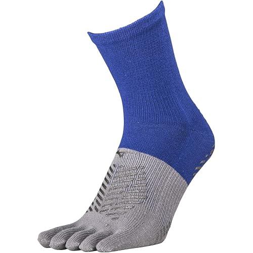 Mizuno Soccer Wear Zero Glide Short Socks 5-Finger Grip P2MX2510 Surf Blue 25.0-27.0 cm