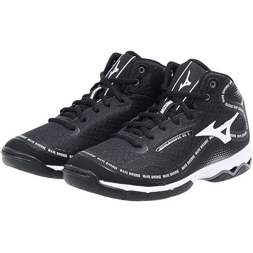 Mizuno Fitness Shoes Wave Diverse DE 2 Indoor Studio Gym Exercise Black x White Light Gray 25.5 cm 2