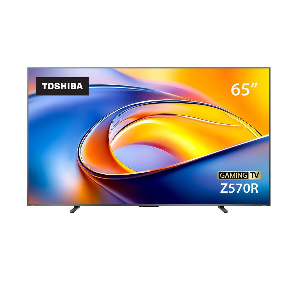 TOSHIBA ทีวีคิวแอลอีดี 65 นิ้ว (4K, QLED, VIDAA) 65Z570RP จัดส่งโดย HomePro