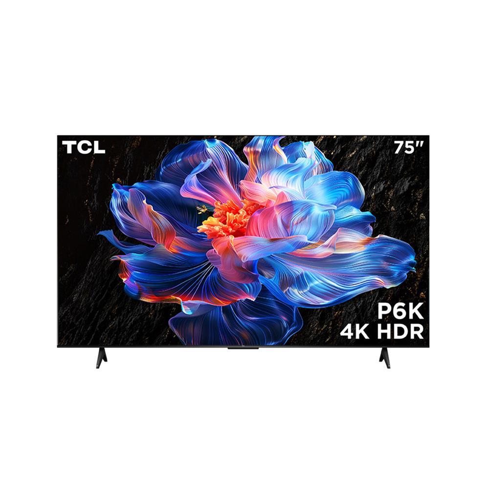 TCL ทีวี แอลอีดี 75 นิ้ว (4K, LED, GOOGLE TV) 75P6K จัดส่งโดย HomePro