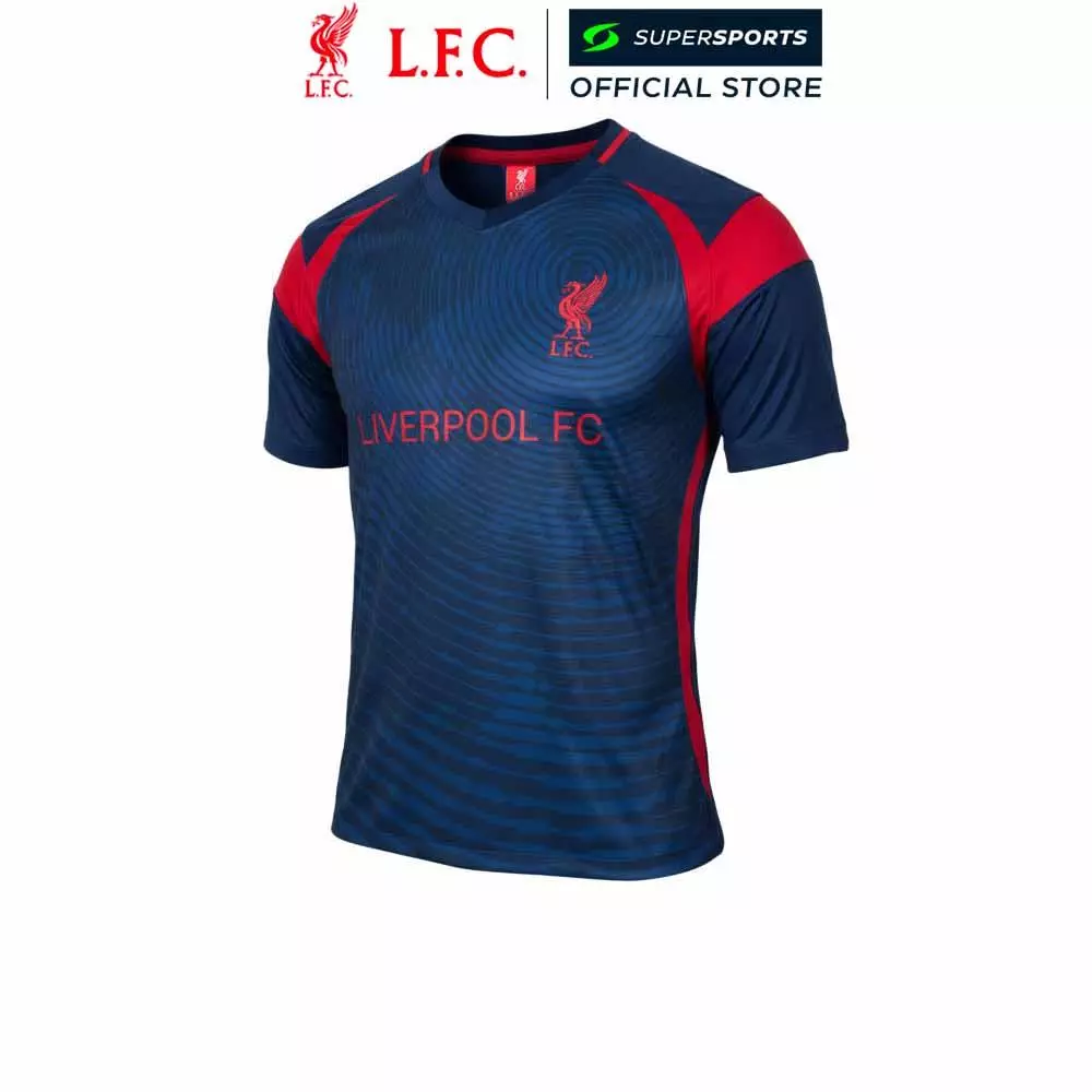 LFC Lifestyle เสื้อยืดผู้ชาย สีฟ้า