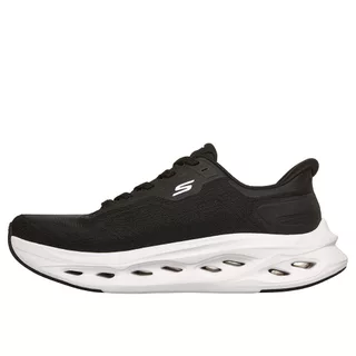 Skechers สเก็ตเชอร์ส รองเท้าวิ่งผู้ชาย Men Slip-Ins GOrun Max Cushioning Glide-Step Running Shoes - 220415-BKW (latest)