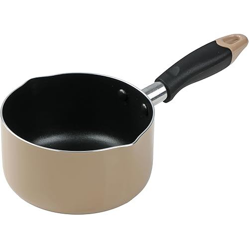 Milk Pan 14cm Fluoroplastic Coating Kitchen Mate Plus HC-1093