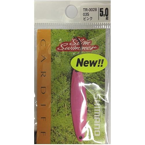 SHIMANO Cardiff Area Spoon Slim Swimmer 5.0g TR-0028 03S Pink 713773 Lure