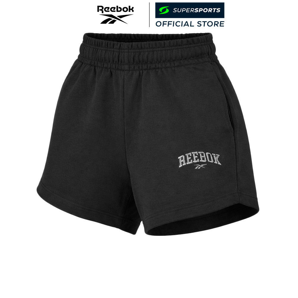REEBOK Prep Chenille กางเกงลำลองขาสั้นผู้หญิง