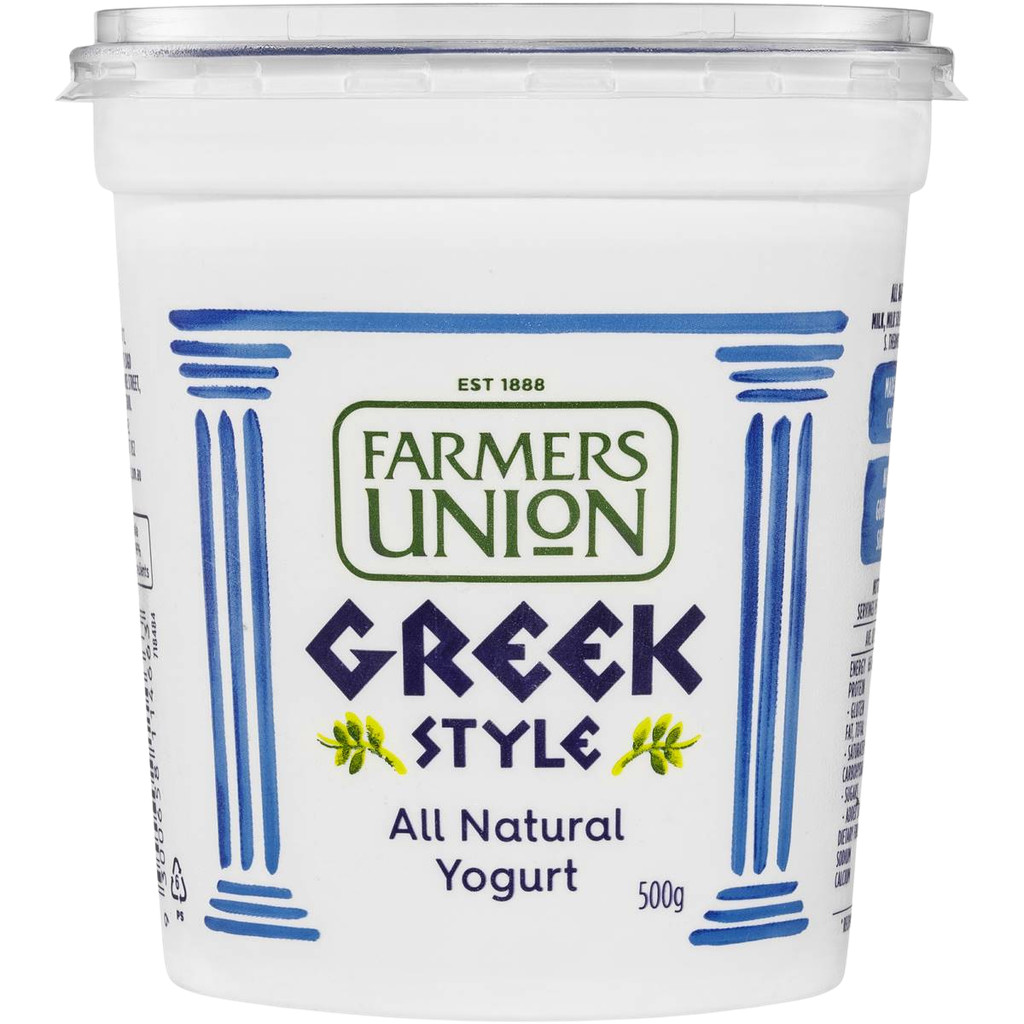 [9300658114663] FU Thick&Cream Greek Style 500 G ฟาร์เมอร์ ยูเนียน กรีนสไตล์ สูตรเข้มข้นเข้มข้น