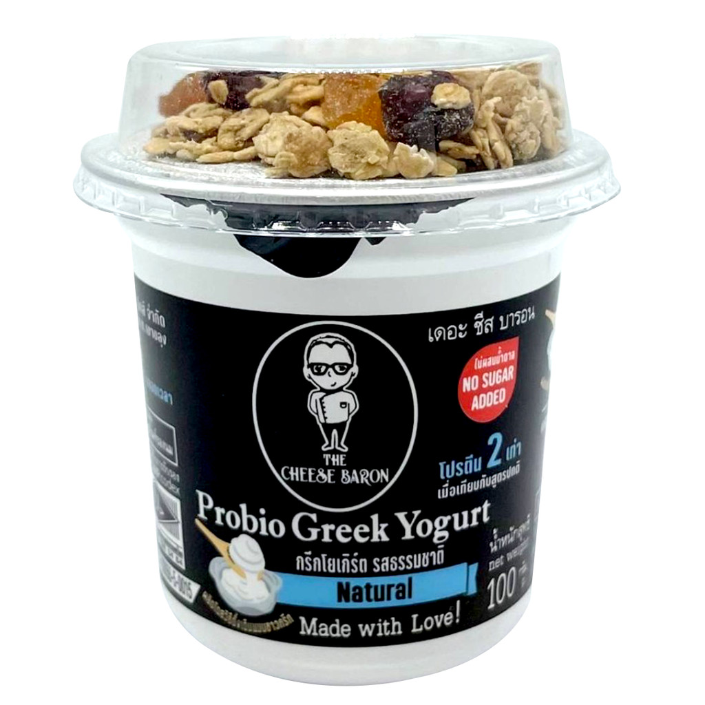 [0258965] The Cheese Baron Greek Yogurt 100G เดอะ ชีส บารอน กรีนโยเกิร์ต