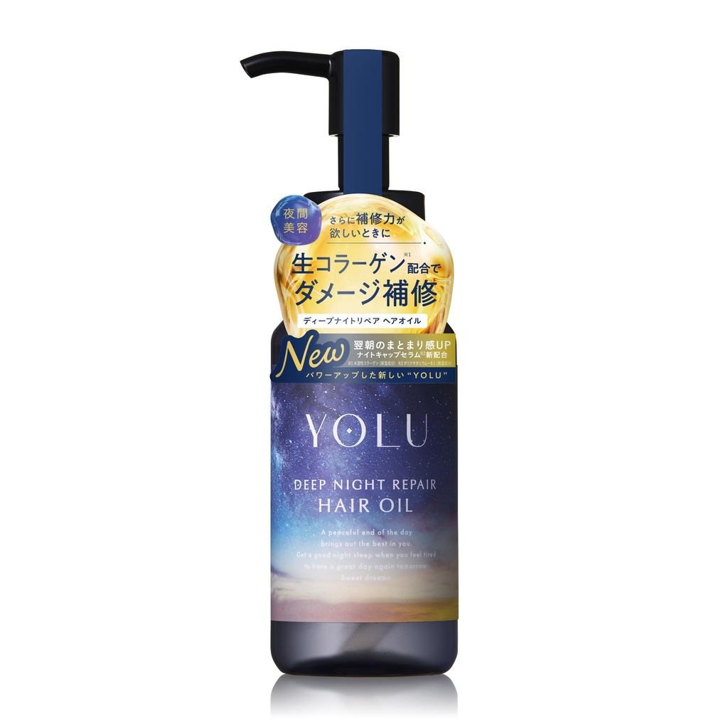 【ตรงจากประเทศญี่ปุ่น】YOLU Hair Oil Night Repair ออยล์บำรุงผม ผมนุ่มเงา ลดผมชี้ฟู ญี่ปุ่น