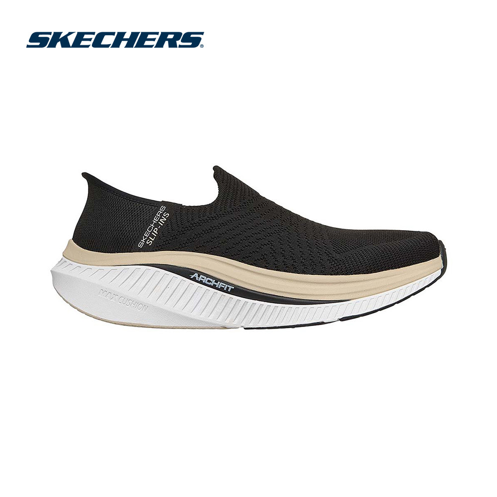 Skechers สเก็ตเชอร์ส รองเท้าผู้ชาย Men Slip-Ins GOwalk Max Cushioning Arch Fit Jasey Walking Shoes -