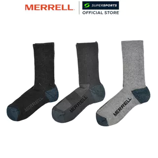 MERRELL Trekker Outdoor Crew ถุงเท้าผู้ใหญ่ (แพ็ค 3 คู่)