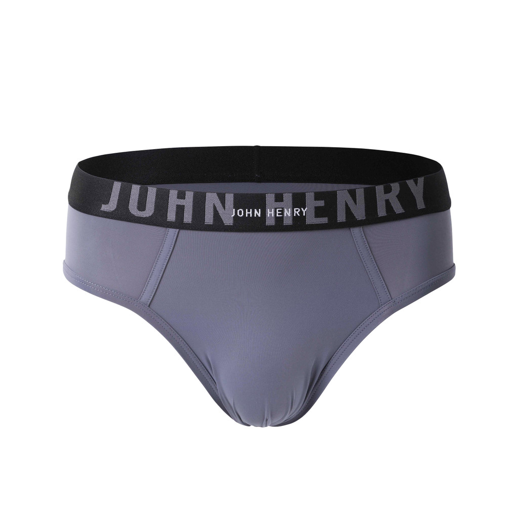JOHN HENRY UNDERWEAR Fashion ทรงบรี๊ฟ รุ่น JU JU2FN1002 สีเทา