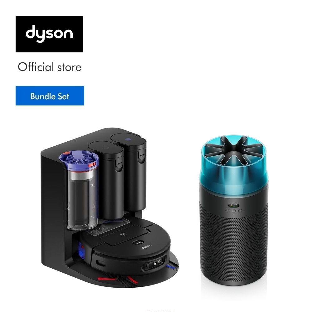 [Bundle set] Dyson Spot+Scrub Ai Robot และ Dyson HushJet Purifier ชุดเซต หุ่นยนต์ดูดพื้นถูพื้น 