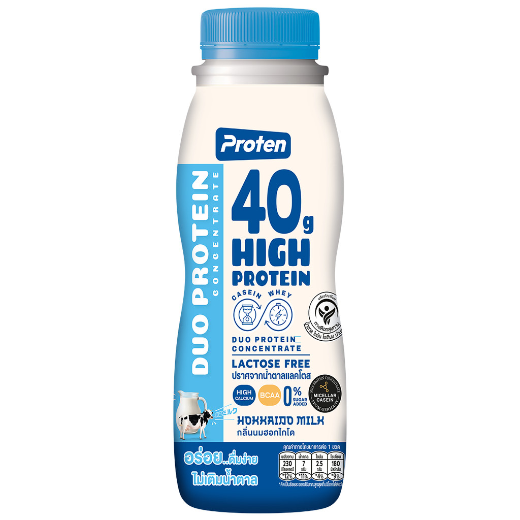 [สินค้าส่งด่วน] [1545] Proten นมฮอกไกโดโปรตีนสูง ตราโปรเทน 370ml