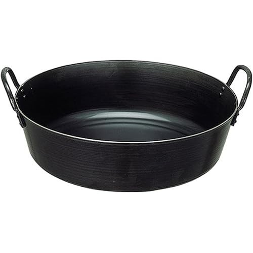 Hokuriku Alumi MT IH iron fry pan 30cm 3.2mm thickness