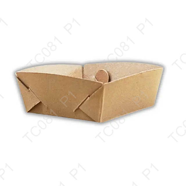 ถาดคุ้กกี้แบนสีขาวขนาด5.5x7x3ซม.(1แพ็ค X 100ใบ)|TC081_P1
