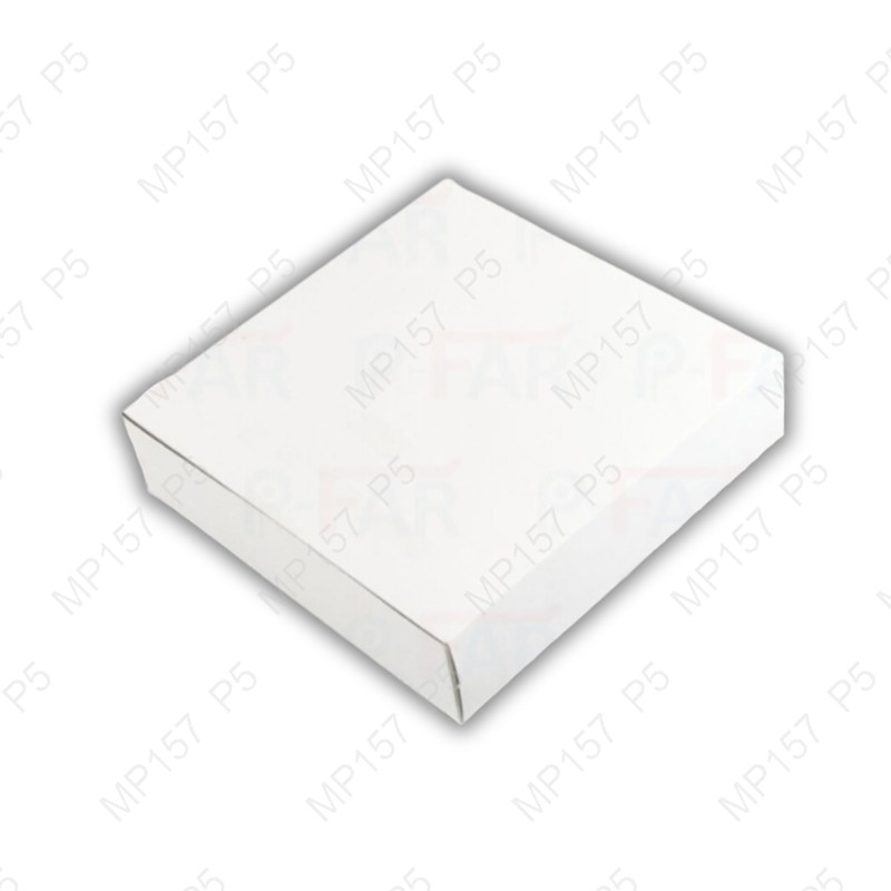 *ไม่ห.ย.*แม็ค2ปอนด์ขาวไม่เจาะเตี้ย9.5 x 9.5 x 2.5 นิ้ว(1แพ็ค X 50ใบ)|MP157_P5