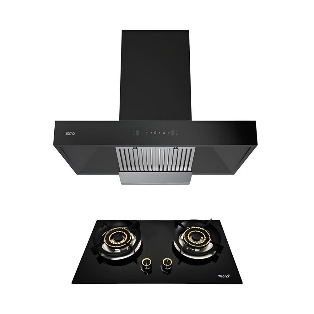 TECNOPLUS เตาฝัง+เครื่องดูดควัน SET HB MINI2R+HD90MC/B จัดส่งโดย HomePro