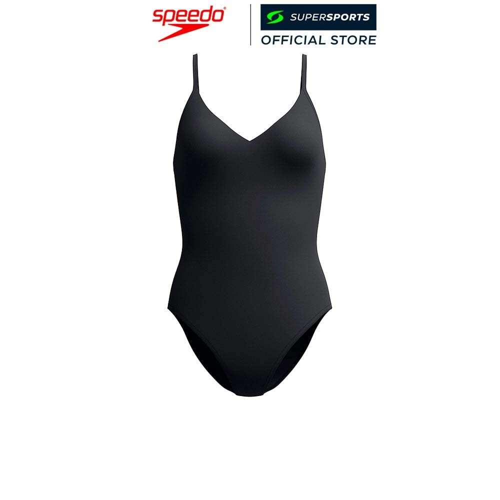 SPEEDO Solid V-Neck ชุดว่ายน้ำผู้หญิง — صورة 2