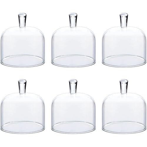 Orient Sasaki glass Toyo Sasaki Glass Dish, Flower decoration, mini dome, set of 6, amuse ball cup d