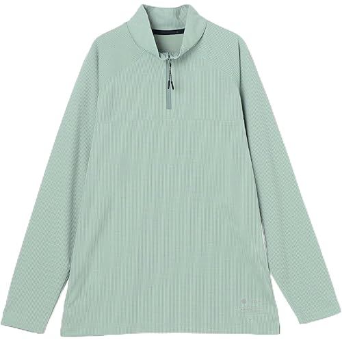 Mizuno Outdoor Shirt Dry Aeroflow Half Zip Breathable B2MAB200 Women s Iceberg Green