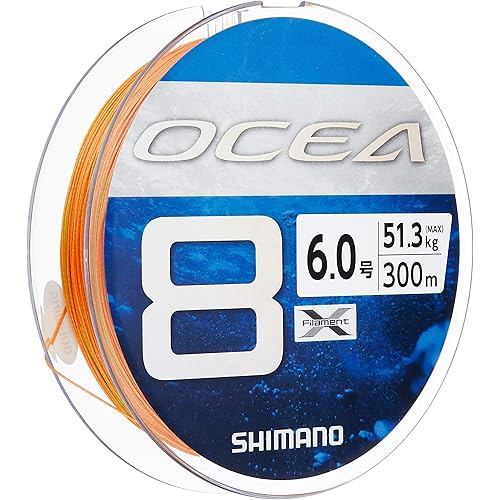 SHIMANO Line OSIA 8 300m 6.0 5 Color LD-A71S Fishing