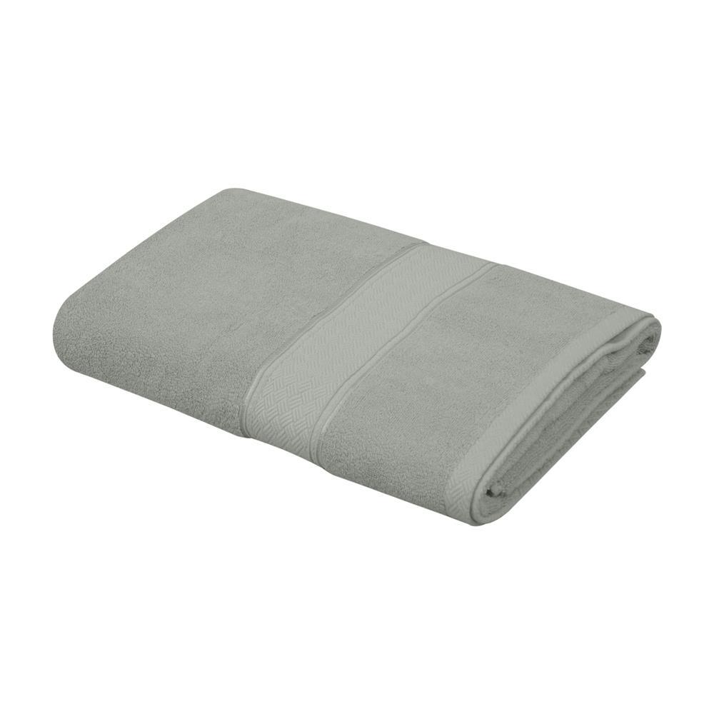 HOME LIVING STYLE ผ้าขนหนู  OLIVIA 27x54 นิ้ว สี GREY จัดส่งโดย HomePro