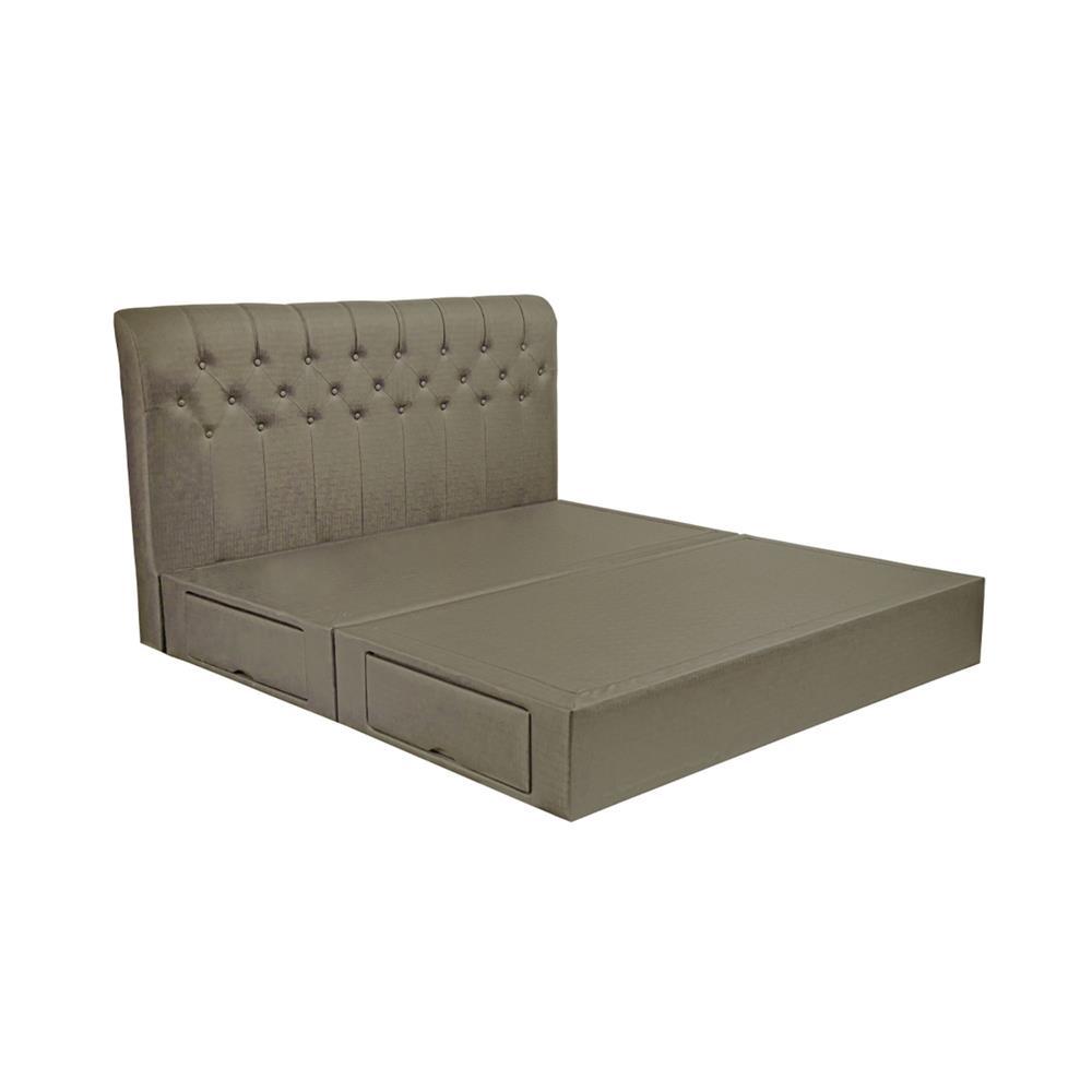 HOME LIVING STYLE ฐานรองหัวเตียง 5 ฟุต  ROME-R สี TAUPE จัดส่งโดย HomePro