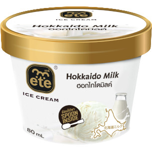 [8858492004714] Ete Hokkaido Milk 65G เอเต้ รสนมฮอกไกโด (แพ็คสินค้าเก็บความเย็น)