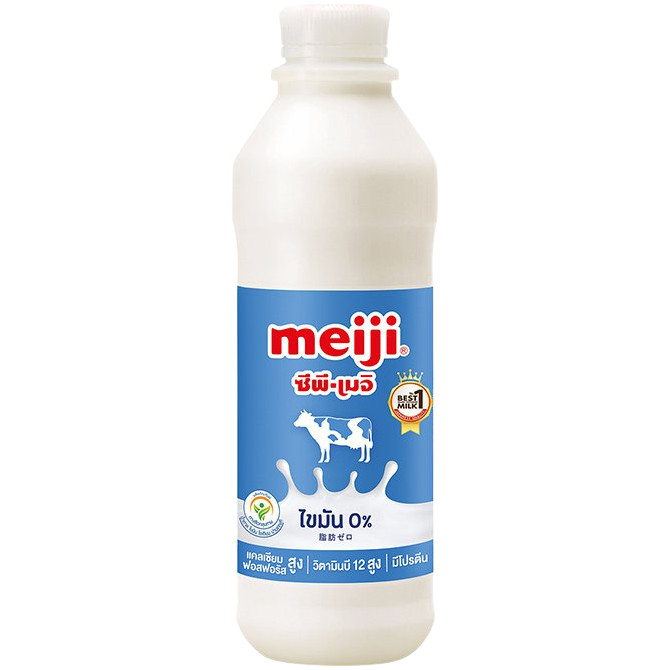 [8850329183814] Meiji Non-Fat High Calcium 830 Cc. (219) เมจิ พาสเจอร์ไรส์ สูตรปราศจากไขมัน แคลเซียมสูง 830 ซีซี