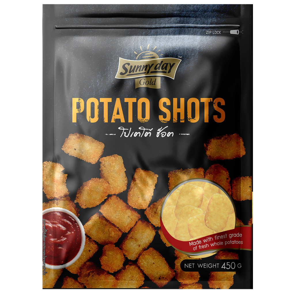 [8856843068330] Sunny Day Gold Tater Tots 450G.ซันนี่เดย์ โกลด์ เทเตอร์ ท็อตส์ French Fries
