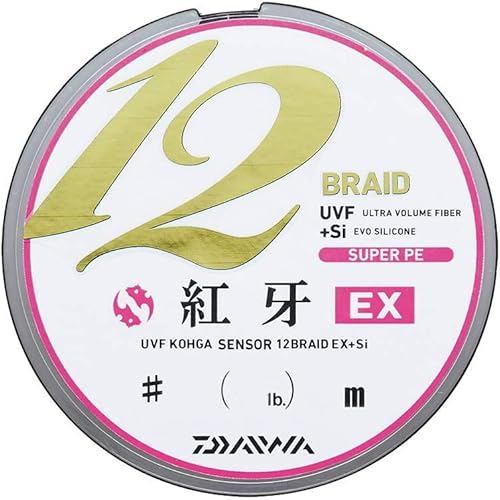 DAIWA Line PE UVF Red Fang Sensor 12 Blade EX Si 200m No. 1