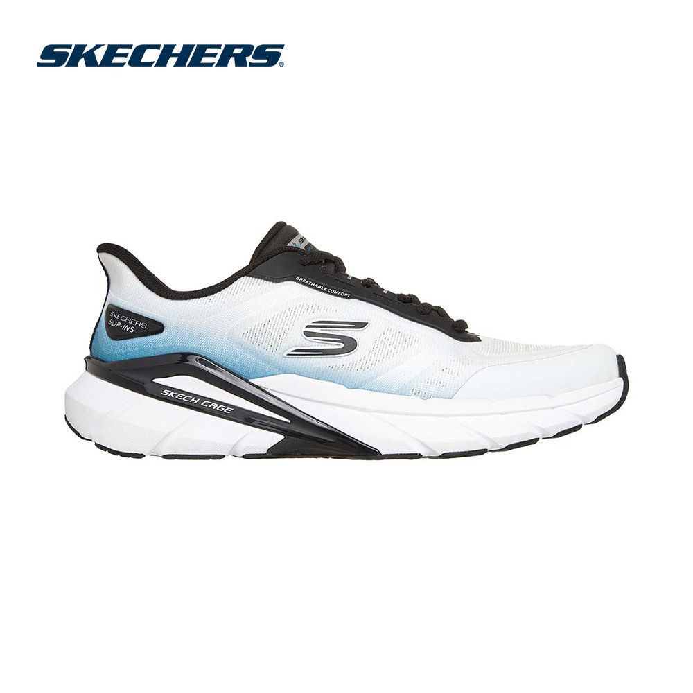Skechers สเก็ตเชอร์ส รองเท้าลำลองผู้ชาย Men Slip-Ins Sport Skech Cage Casual Shoes - 233272-WBKB (latest)