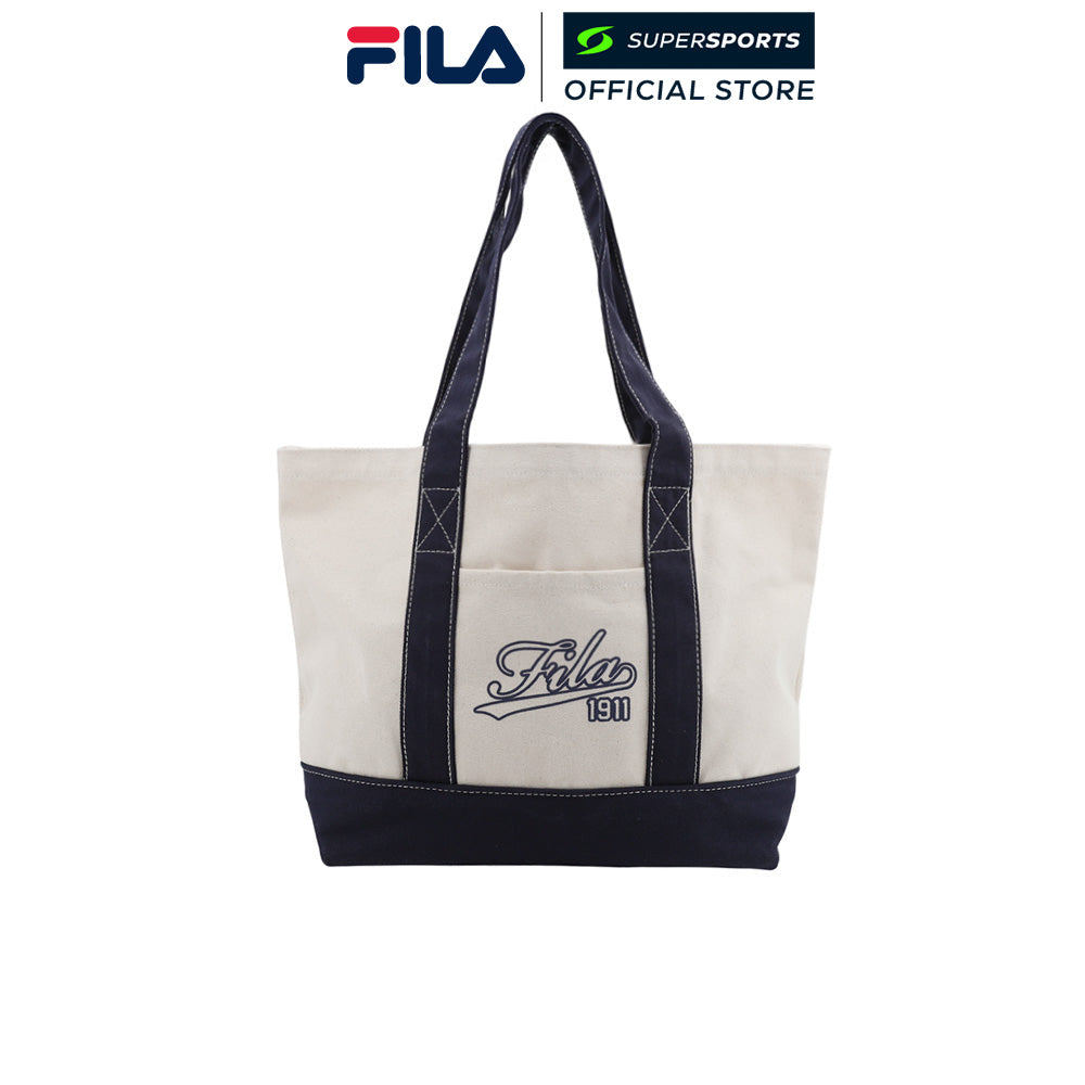 FILA Blue กระเป๋าผ้าผู้ใหญ่ สีฟ้า