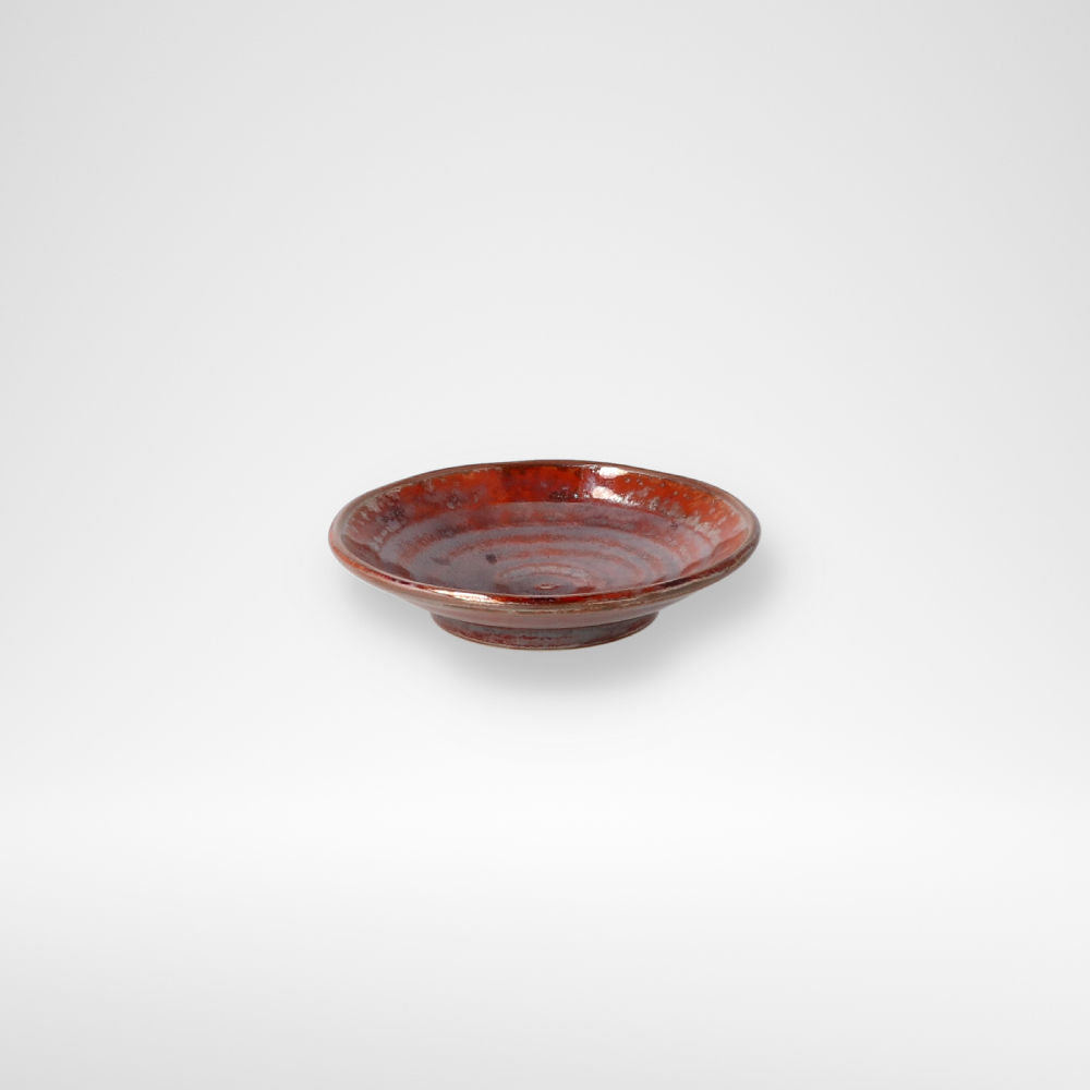 NITORI จานกลม ULTRA LIGHTWEIGHT 9CM ROUND PLATE KARU:ECLE AKATETSUYU