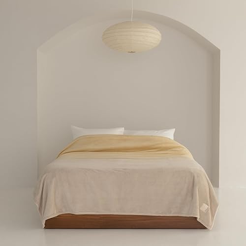 Nishikawa Blanket hauu Yellow Single