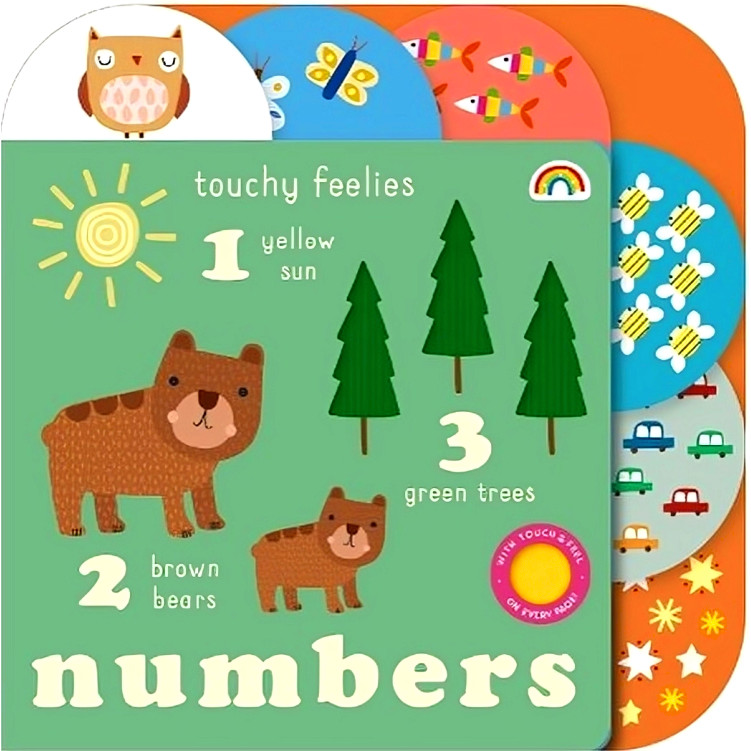 BBW หนังสือ TOUCHY FEELIES: NUMBERS