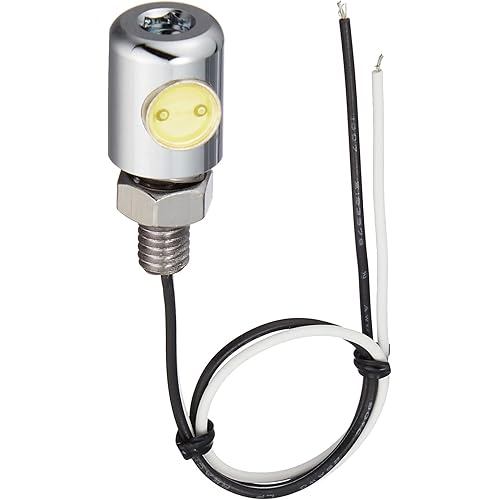 [Direct from JP] Kijima Motorcycle License Plate Light, White LED, Number Plate Bolt Type, 217-6136