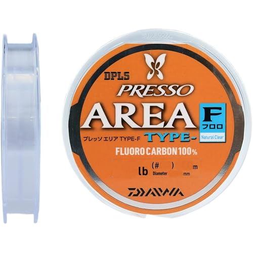 DAIWA Presso Area TYPE-F Fluoro 100m 3lb 0.8 Natural Clear