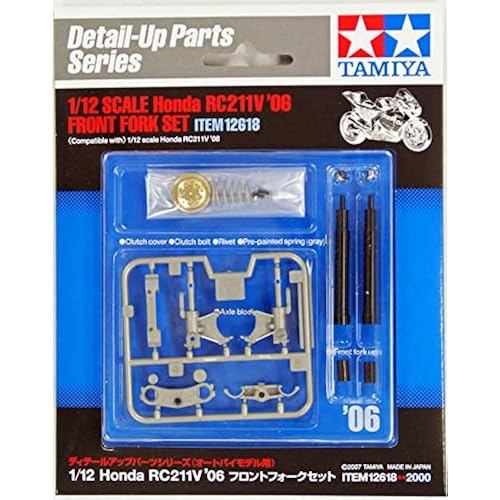 TAMIYA 1/12 Detail Up Parts Series No.18 Honda RC211V 2006 Front Fork Plastic Model 12618