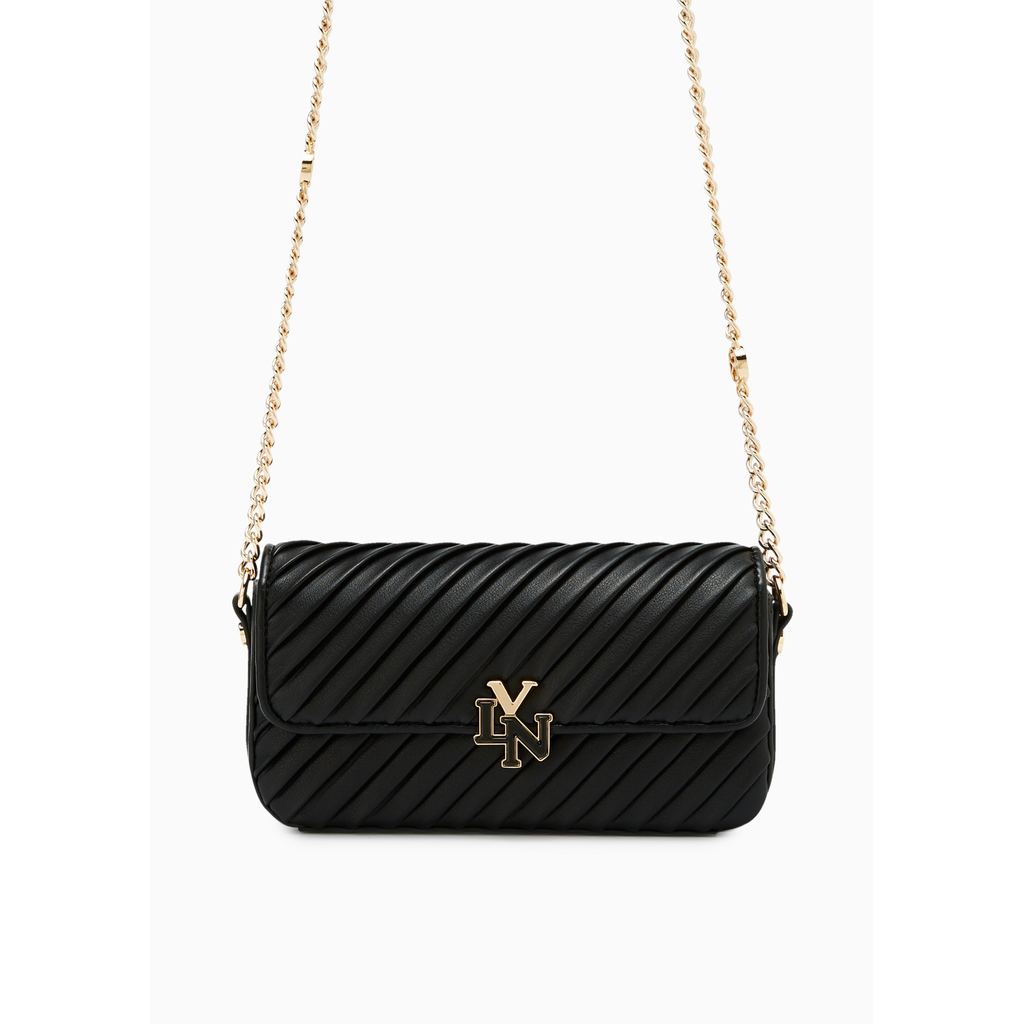 LYN - Pleat Rexha Phone Holder WOC       (L25FWWB001)