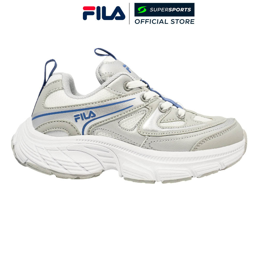 FILA Enzo รองเท้าลำลองเด็ก สีเทา