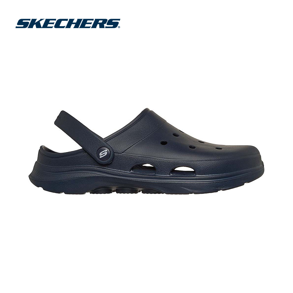 Skechers สเก็ตเชอร์ส รองเท้าผู้ชาย Men Foamies GOwalk 7 Seacrest Shoes - 243285-NVY