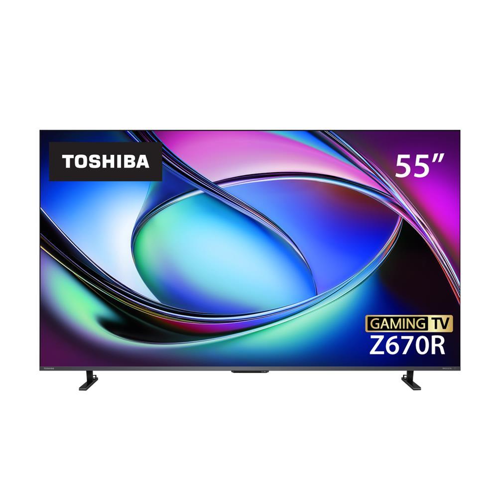 TOSHIBA ทีวีมินิแอลอีดี 55 นิ้ว (4K, MINI LED, VIDAA) 55Z670RP จัดส่งโดย HomePro