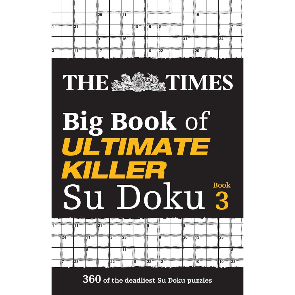 Asia Books หนังสือภาษาอังกฤษ TIMES BIG BOOK OF ULTIMATE KILLER SU DOKU BOOK 3, THE