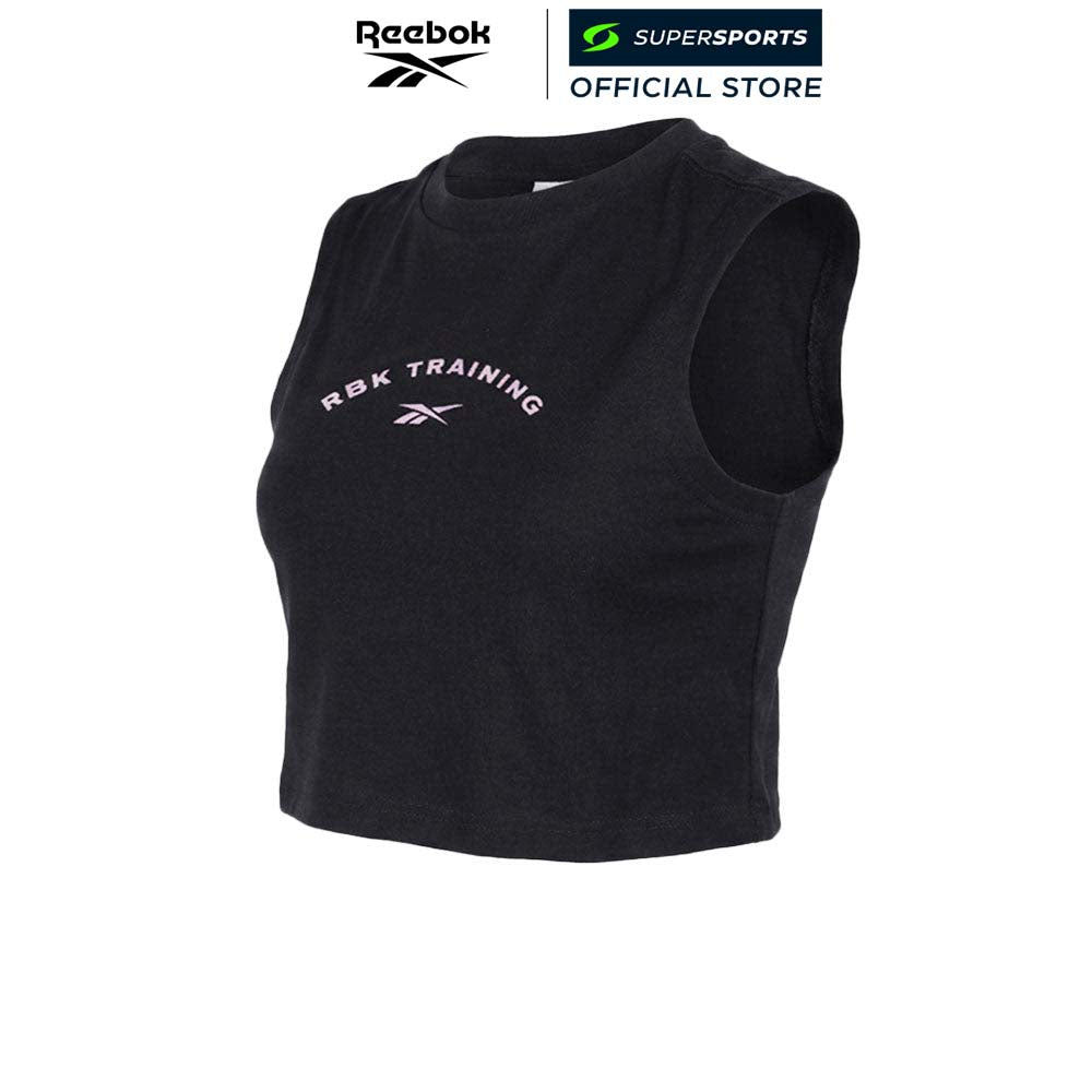 REEBOK Lux Crop Graphic เสื้อกล้ามออกกำลังกายผู้หญิง
